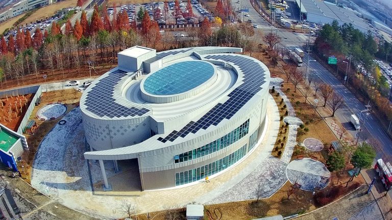 국립광주과학관 어린이과학관 전경