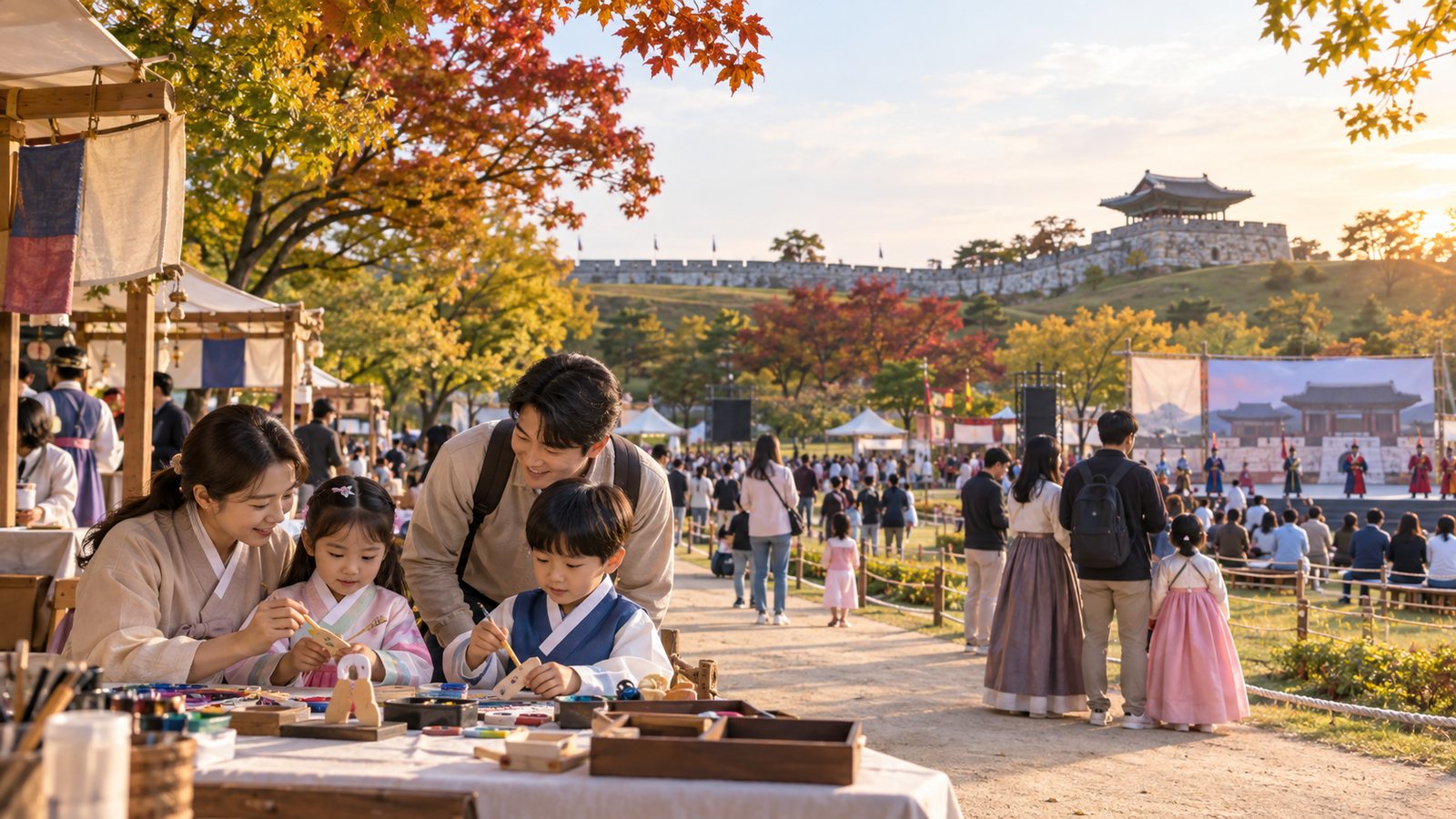 화성 정조효문화제 아이와 가면 체험 뭐가 좋을까? 관련 자료 이미지 1
